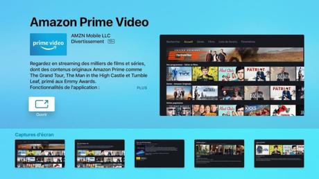 Apple TV : l’application Amazon Prime Video cartonne