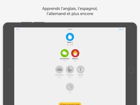 App du jour : Duolingo (iPhone & iPad – gratuit)