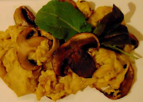 Brouillade végétale aux champignons Brouillade végétale aux champignons