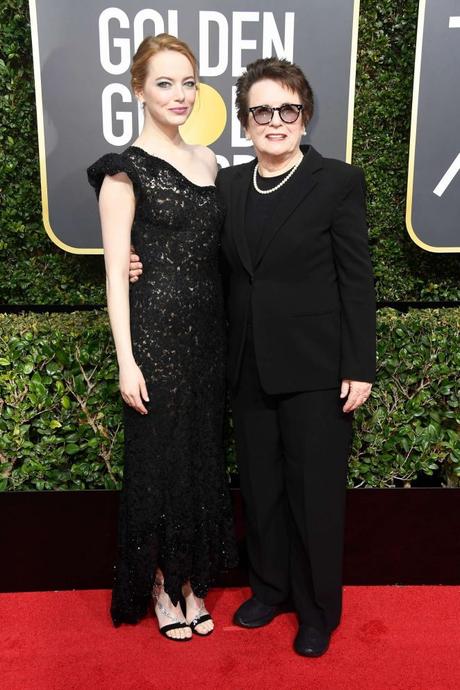 Le tapis rouge du week-end Golden Globes 2018