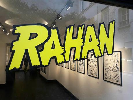 L’exposition Rahan à la galerie Huberty et Breyne Exposition Rahan bande dessinée Chéret Lecureux galerie Huberty et Breyne rétrospective Paris