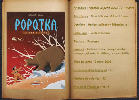 Popotka le petit sioux T3 - Mahto - David Chauvel & Fred Simon