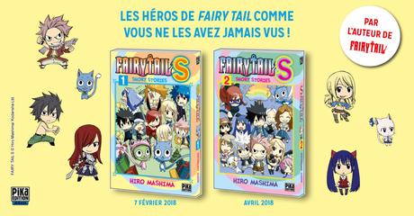 Le manga Fairy Tail S – Short Stories de Hiro MASHIMA annoncé chez Pika