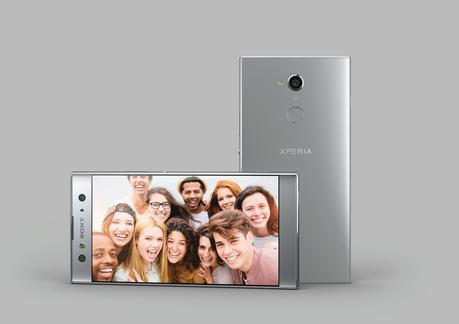 Sony et ses trois nouveaux smartphones au CES 2018.