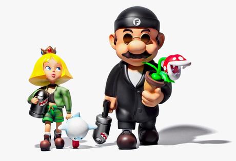LÉON rencontre Super Mario dans une sculpture en édition limitée LÉON rencontre Super Mario dans une sculpture en édition limitée