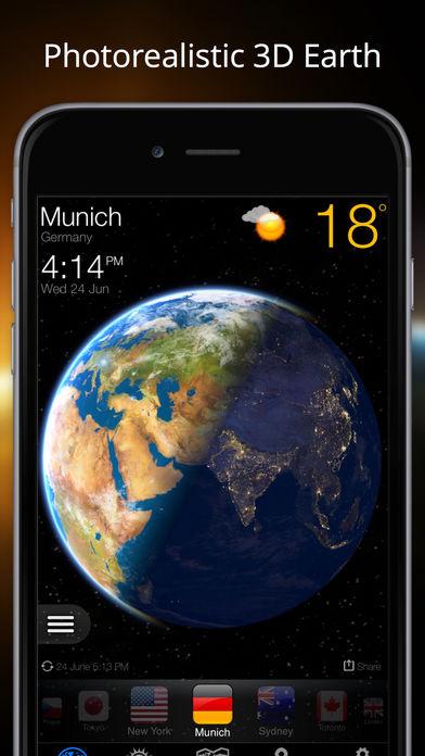 Weather Now (L'App Météo alerte pour France) gratuit sur iPhone (5.49 €)