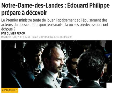 Il déçoit déjà Edouard Philippe