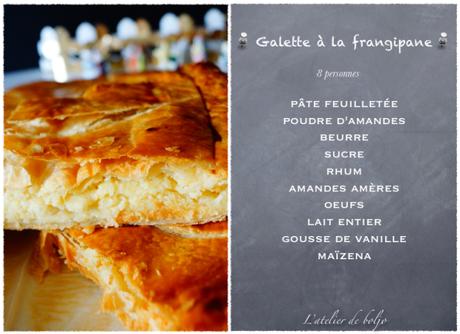 Galette des rois à la frangipane dite « parisienne » par les mangeurs de gâteau des rois