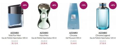 Parfums AZZARO en promotion Parfums AZZARO en promotion