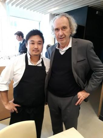 Le chef Yoshiaki Ito… à gauche. © Gourmets&co