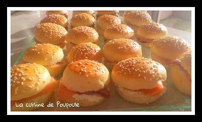 Mini burgers au saumon au thermomix ou kitcehnaid Mini burgers au saumon au thermomix ou kitcehnaid