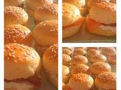 Mini burgers saumon thermomix kitcehnaid