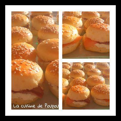 Mini burgers au saumon au thermomix ou kitcehnaid Mini burgers au saumon au thermomix ou kitcehnaid