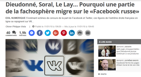 #VKontacte, le réseau asocial russe de l’apologie de la haine #antifa