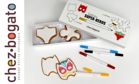 biscuits super-héros par Bogato