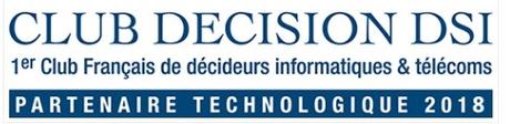 Blue note systems partenaire technologique 2018 du Club Décision DSI