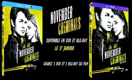 [CONCOURS] : Gagnez votre DVD/Blu-ray du film November Criminals !