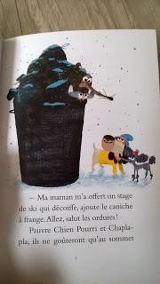 Chien pourri fait du ski de Colas Gutman illustré par Marc Boutavant