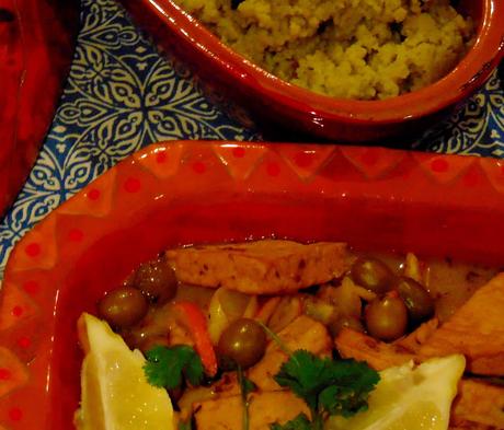 Tofu aux olives et aux écorces d'agrumes Tofu aux olives et aux écorces d'agrumes