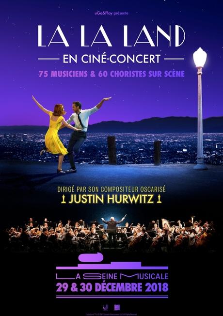 LA LA LAND en Ciné-Concert A la Seine Musicale - Les 29 et 30 décembre 2018