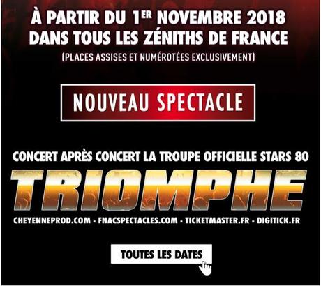 Concert après concert, Stars 80 triomphe ! Les Dates de la Tournée Stars 80 - 2018