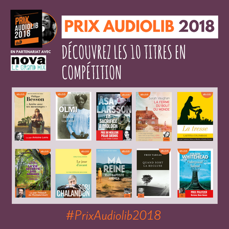 Ma participation au Prix Audiolib 2018 Ma participation au Prix Audiolib 2018