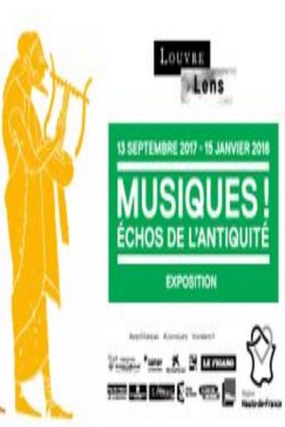Louvre Lens : Musiques : échos de l’Antiquité.  Une magnifique exposition . Elle est close depuis hier et part en Espagne