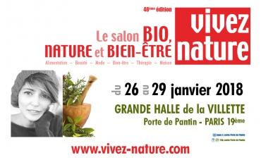 Vivez Nature : un salon bio et bien-être à Paris du 26 au 29 janvier