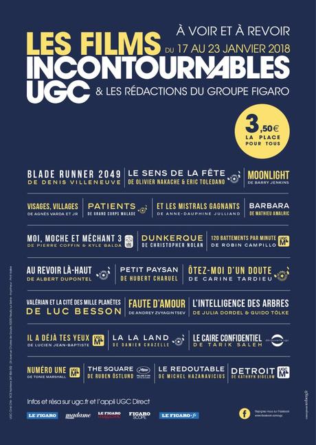 La 11ème édition des Films Incontournables UGC