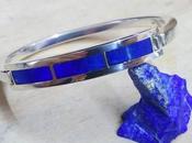 Bracelet lapis lazuli pour homme
