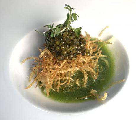 Caviar Daurenki / Anguille fumée et Cressons des bassins : l’équilibre parfait