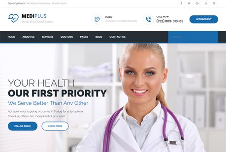 6 Theme WordPress pour les professionnels de santé