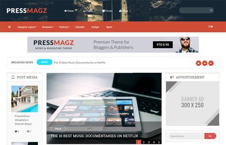 14 Thèmes WordPress Magazine pour 2017