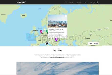 15 Thèmes WordPress pour créer un joli blog de voyage