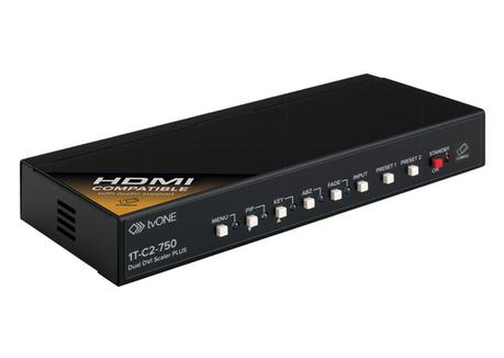 tvONE 1T-C2-750 : un mini switcher et scaler vidéo capable d'en faire bien plus