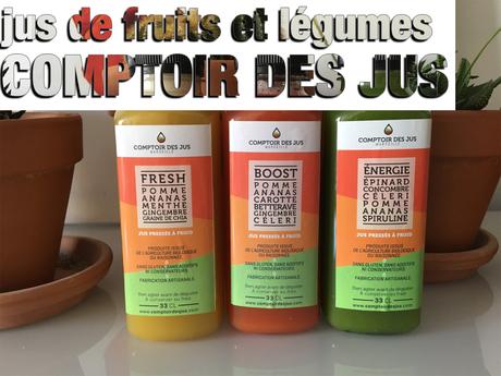 Comptoir des jus : jus et cure detox de fruits et légumes, made in Marseille