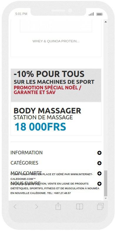 [Réalisation] Création du site de Body Action NC
