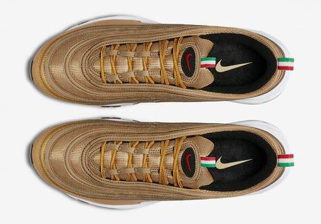 La Nike Air Max 97 Metallic Gold Italy sort aujourd’hui Nike air max 97 metallic gold
