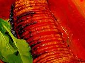 Courge hasselback