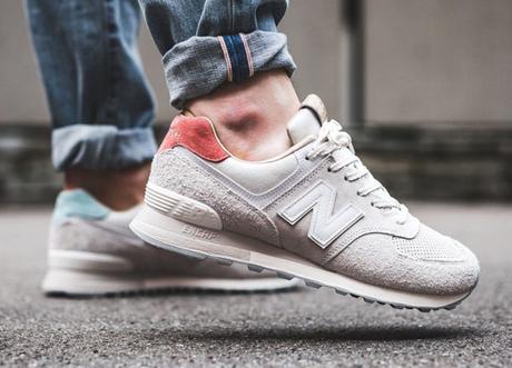 Une jolie édition rétro sur le pack New Balance 574 Peaks to Street