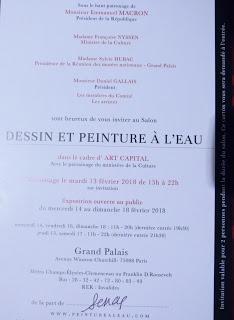 Février 2018 nouvelle participation à ART - CAPITAL Paris Grand Palais