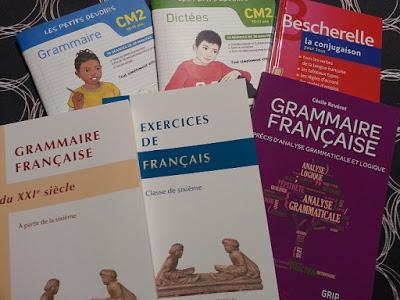 Supports de Français au collège - grammaire, orthographe, conjugaison