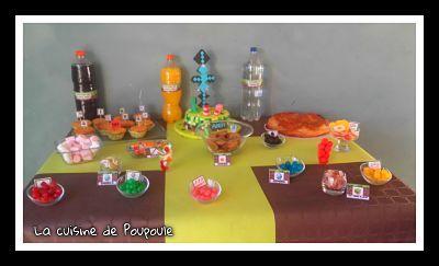 Table buffet et décoration 