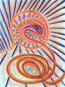 Lâcher prise grâce au yoga Kundalini serpent kundalini