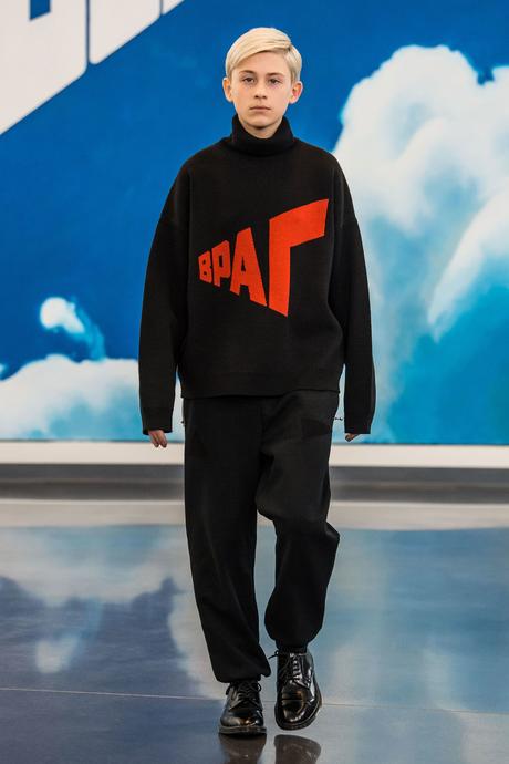 Gosha Rubchinskiy défilé homme 2018 Gosha Rubchinskiy défilé homme 2018