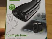 Présentation Triple Power chargeur peut charger simultanément trois dispositifs.