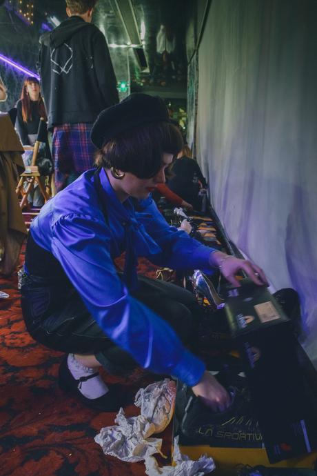 Backstage : le défilé Andrea Crews homme Automne-Hiver 2018/2019 Backstage : le défilé Andrea Crews homme Automne-Hiver 2018/2019