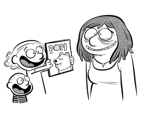 Cherche POPI désespérément. bloglaurel comics