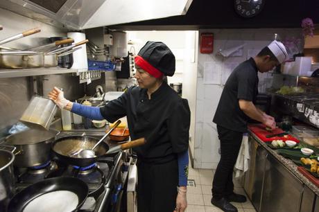 On a trouvé un bon restaurant à Montmartre : La Brasserie Thaï