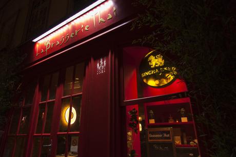 On a trouvé un bon restaurant à Montmartre : La Brasserie Thaï